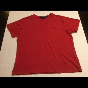 Polo Ralph Lauren Sport Women’s T-shirt Red Sz L